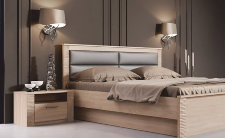 Тумба прикроватная Элана №6 Дуб сонома/Ель карпатская_2