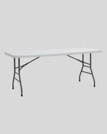 Стол складной пластиковый Кейт 1800 мм Белый_1