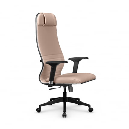Кресло руководителя Мetta L 1m 38K2/4D Infinity Easy Clean (MPES) Комплект 8 Темно-бежевое_1