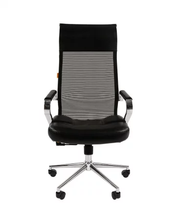 Кресло для руководителя CХАИРМАН 700 сетка Черный / CHAIRMAN_1