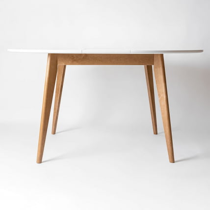 Стол обеденный Орион Plus 100x100 Дуб натуральный_5