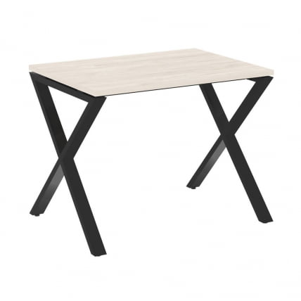 Стол рабочий LOFT VR.L-SRX-1.7 Металл черный Денвер светлый_0