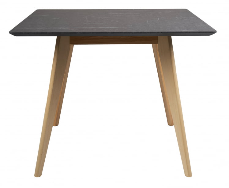 Стол Лунд квадратный 860*860 Мрамор Графит_2