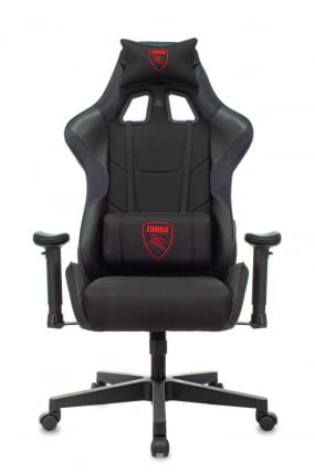 Кресло игровое ZOMBIE Thunder 1 черный/карбон_1