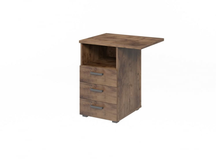 Тумба приставная LEMO L-232 Таксония шоколадная_0