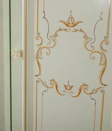 Комплект мебели для детской Луиза №2 Алебастр Шампань_7