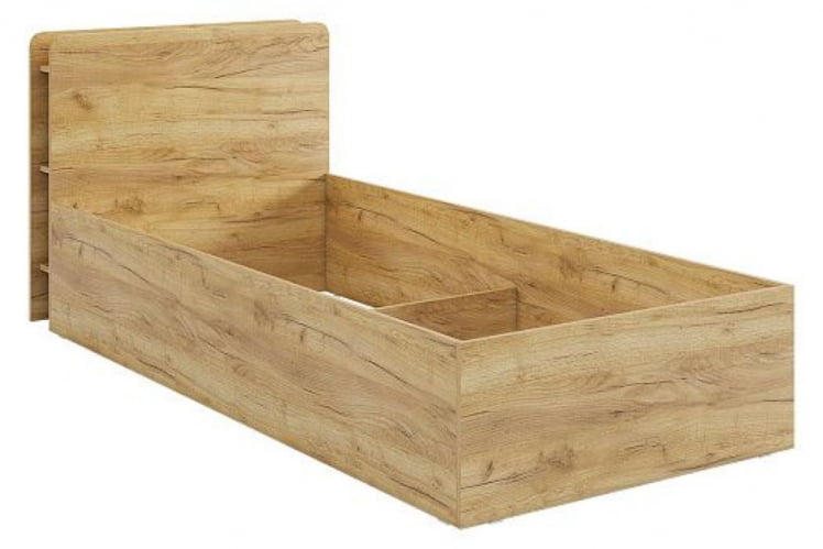 Кровать с основанием Юниор ZO.SMU-02 дуб крафт золотой_2