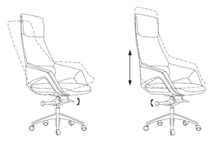 Кресло руководителя Бюрократ _ДЭО-2 Коричневый / _DAO-2_9
