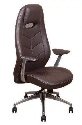 Кресло руководителя Бюрократ _Зен/Бровн / _Zen/Brown_0
