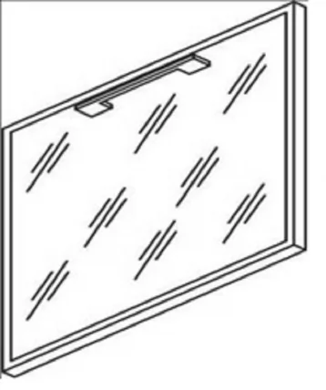 Дверь стекло в раме YALTA LT-S4R Пр black_1