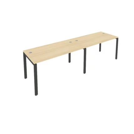 Рабочая станция на 2 раб.места Metal System Б.СМ-2.3 Акация/Антрацит_0