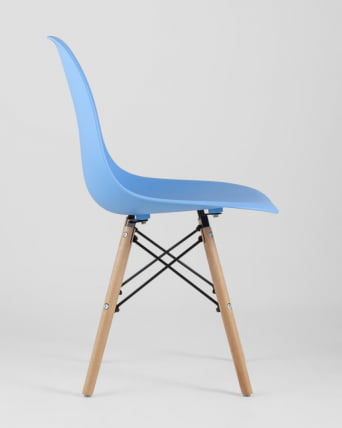 Стул Eames Style DSW голубой 4 шт. комплект (разборный каркас)_4