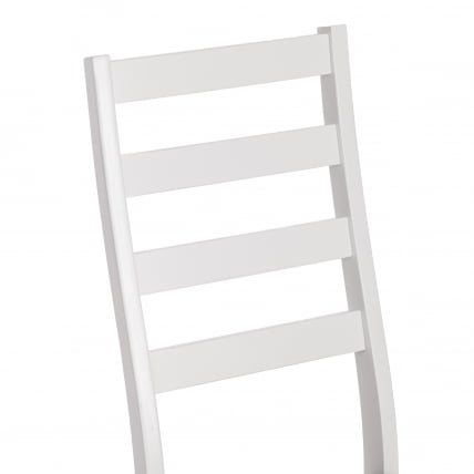 Стул ROSARIO Многослойная фанера, 39 х 39 х 99 см, white, ткань темно-серая (150)_7