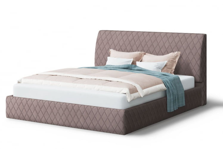 Кровать Хилтон, 2000x1600 мм, кофе_0