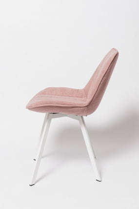 Стул К 21 white Розовый (PС 12\б)_1