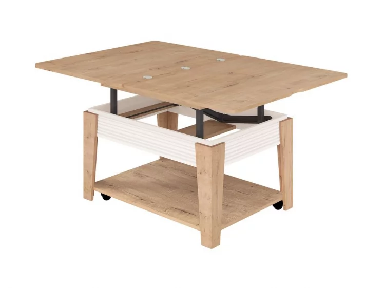 Стол журнальный Агат 32.10 Бунратти-Ваниль_2