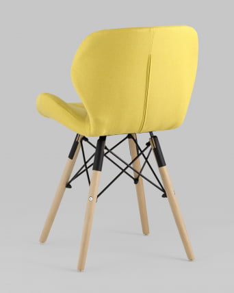 Стул Бон рогожка Желтый_5
