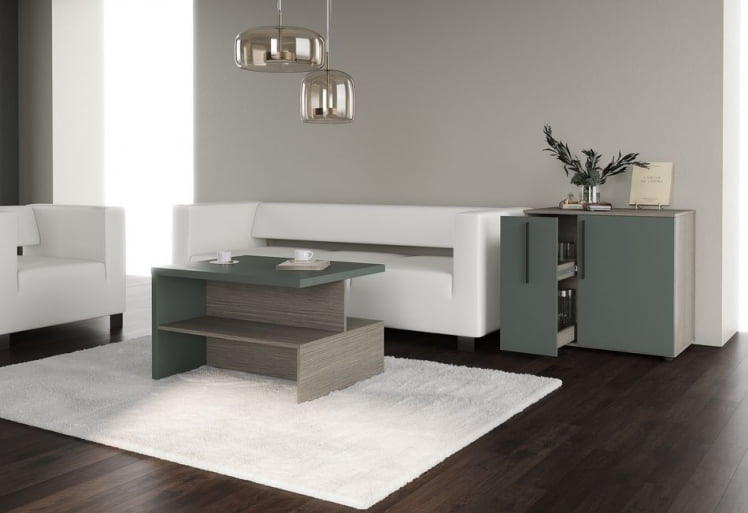 Зона для посетителей VELION №4 Нефрит Дуб Сильвер_0