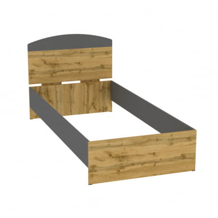 Кровать Алиса(L21)947х903х2063(ДВ-Графит)_0