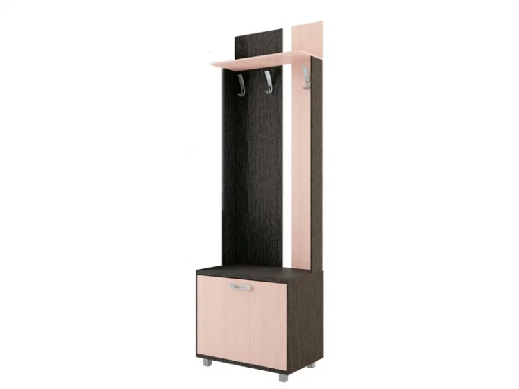 Вешалка WEST  600 Модуль 1 Ясень шимо темн/ясень шимо св_0