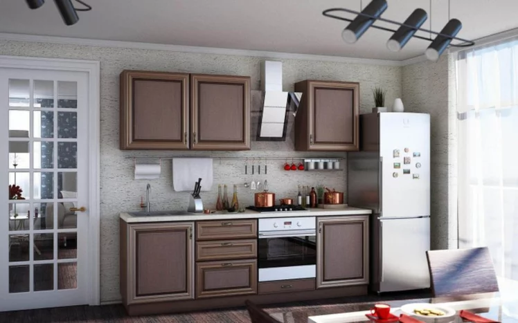 Кухонный гарнитур Кантри №01 Ноче Таволато_0