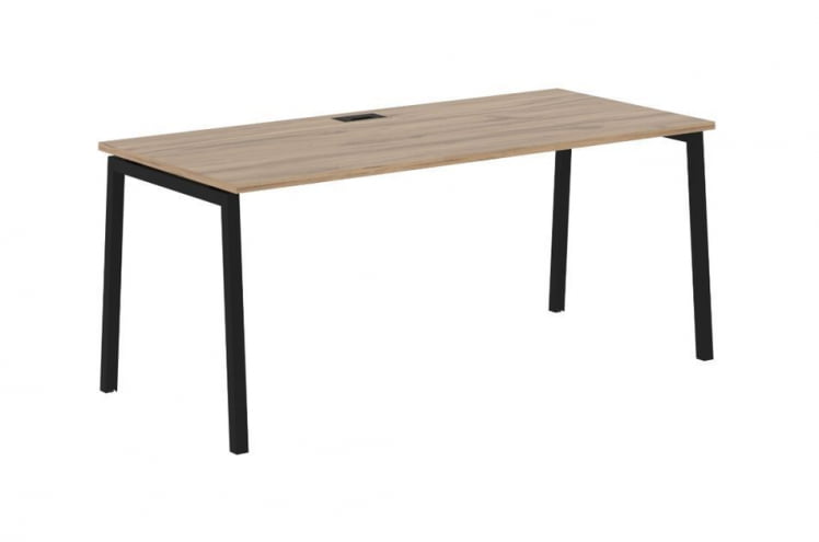 Стол письменный EDIS ELST 1780 Дуб Денвер светлый Черный_0