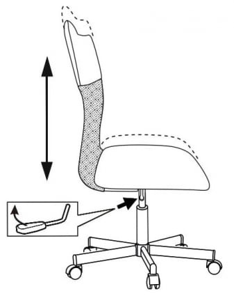 Кресло офисное Бюрократ CH-1399 R+B Красное Черное спинка сетка_5