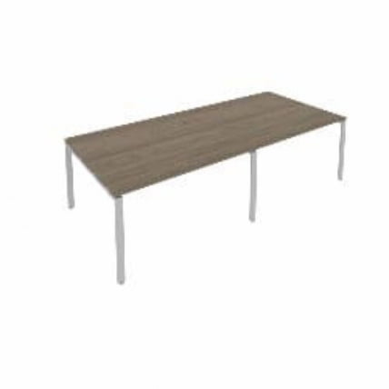 Переговорный стол (2 столешницы) Metal System Б.ПРГ-2.3 Вяз/Серый_0