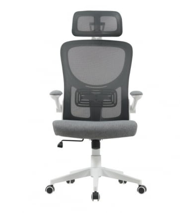 Кресло офисное TopChairs Airone серый ткань_2