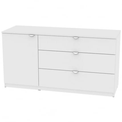 Комод Калисто(K48)699х1352х468ручкаторцеваяTR-2(Белый)_0