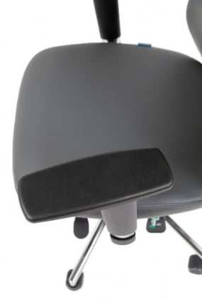 Офисное кресло CHAIRMAN 500 LUX экокожа Серый_11