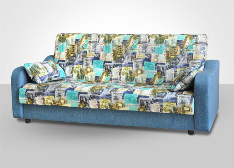 Диван-кровать Акварель-3 журнал блю,Майя 8_0