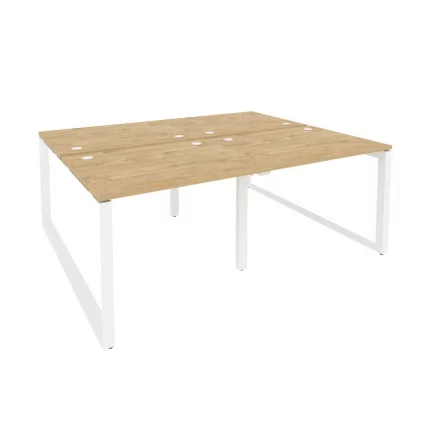 Рабочая станция на О-образном м/к ONIX O.MO-D.RS-4.1.8 Тиквуд Светлый/Белый_0