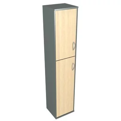 Шкаф СУ-1.8 Л/Пр Клен/металлик_0