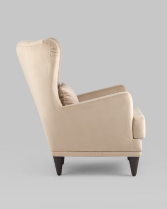 Кресло Скотт велюр Бежевый_3