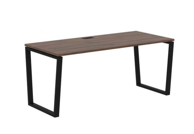 Стол письменный EDIS EVST 1780 Дуб Денвер темный Черный_0