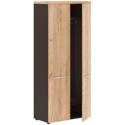 Гардероб ACW 85-1 Дуб бофорд/Венге магия_0