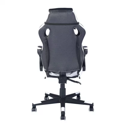 Геймерское кресло TopChairs Virage Черный-белый_3