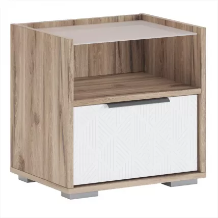 Тумба прикроватная Николь Мод. 2 Дуб Альпийский_0