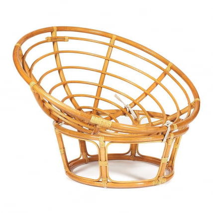 Кресло PAPASAN 23/01 W /с подушкой/ диаметр подушки 129 см, 115х101х104 см, Honey (мед), ткань Старт_4