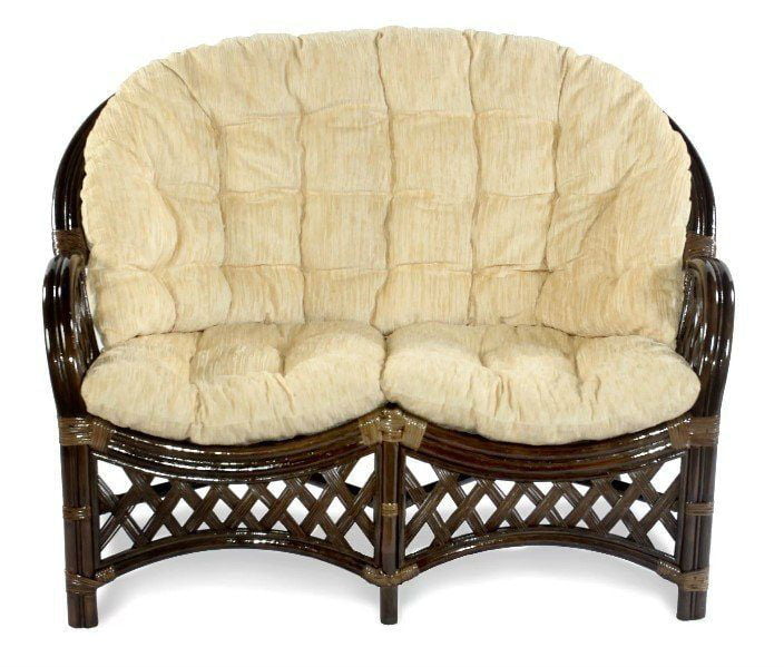 Диван 2х местный Черчилль/Рузвельт/Кобана Cherchille3 молочный шоколад_0