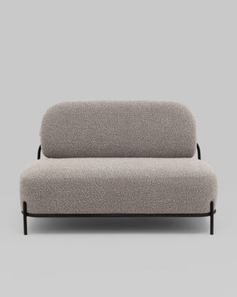 Диван Стоун new ткань букле серо-бежевый_1