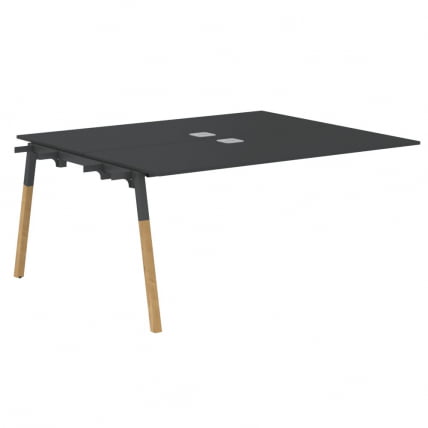 Рабочая станция Forta FIWST 1513 Черный графит Дуб Гамильтон_0