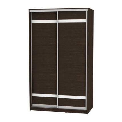 Шкаф-купе B-230х135х60-2(Венге-D9D9)_0