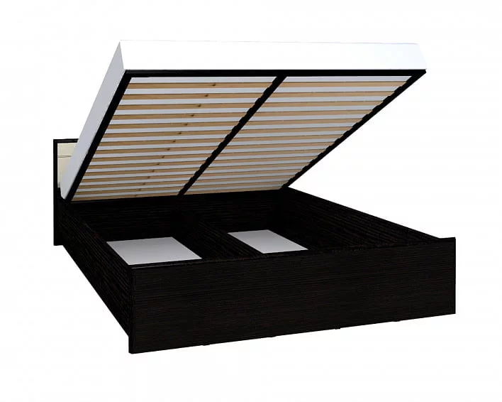 Кровать с подъемным механизмом АМЕЛИ-1 1800 венге_0