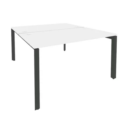 Рабочая станция на П-образном м/к ONIX O.MP-D.RS-2.3.8 Белый Бриллиант/Антрацит_0