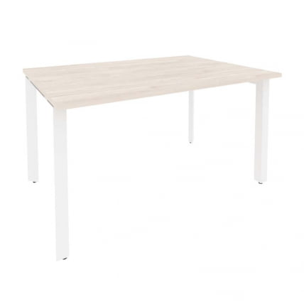 Стол переговорный (1 столешница) ONIX O.MP-PRG-1.3 Денвер Светлый/Белый_0