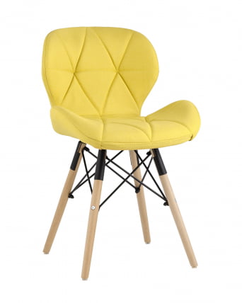 Стул Бон рогожка Желтый_0