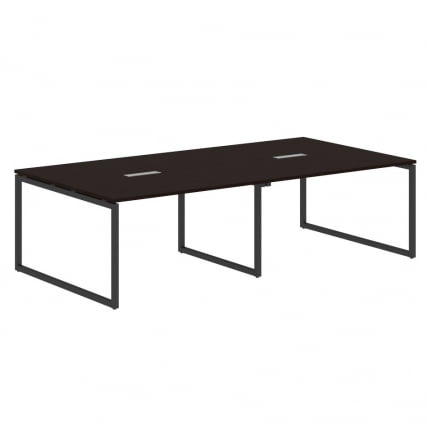 Конференц-стол XTEN-Q XQCT 2714 Легно темный Антрацит_0