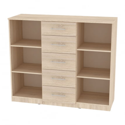 Комод Калисто(K33)1147х1352х468ручкарейлинг160мм(ДСС)_1